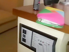 Slut gets a rough goodbye fuck