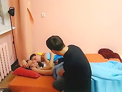 Sasha Rose - Teeny taking two big ones