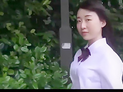 Ain't She Sweet - Japanese Puffie Nips college girl Posing