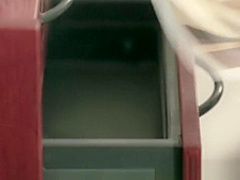 Tiny Euro secretary takes her bosses load in her mouth