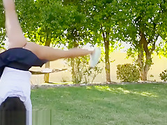 Elsa Jean and Karlee Grey Skip School to eat Pussy