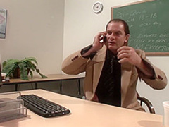 Bailey fucking on the teachers desk