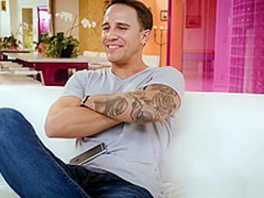 Tiny teen feeds on cum to get taller