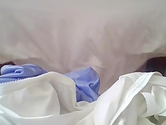 Folding pretty panties!