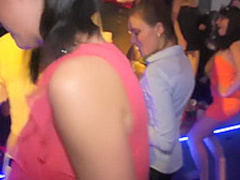 Amateur goddess takes his shaft and sack in her mouth