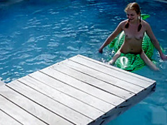 Sweet Blonde Chicks Share Cock