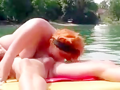 Nude Beach - Ronja  Friends on the Water