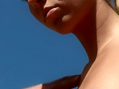 Velvet ass on rough hewn stone