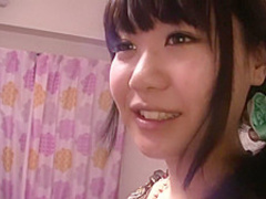 Akane's first butt plug