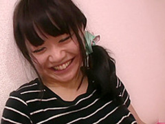 Akane's first butt plug