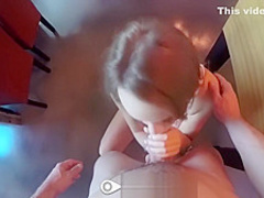 Loser eats Alexis Adams pussy