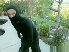 Pornstar Kagney Linn Karter fucked by burglar