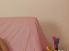 At play on the couch