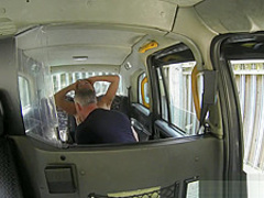 Smoking hot amateur takes the cab drivers cock for a ride