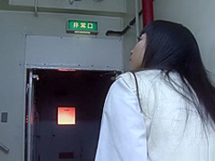 Naughty Asian horny at school for cock to suck