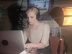 Lesbian fuck doll bound, spanked and anally fisted!