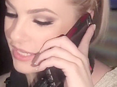 Lesbian fuck doll bound, spanked and anally fisted!