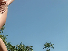 Wearing nothing below the waist