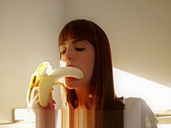 PornPros - Teen redhead Carol Vega gets pussy fucked in the kitchen