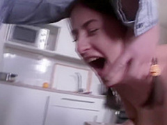 FuckStudies.com - Ambika Gold - The cute virgin tries anal for the first ti