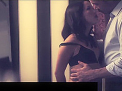 Megan Rain deepthroats her man before facial