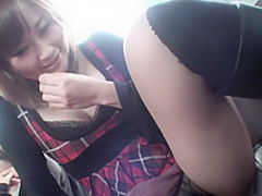 Pussy tryouts on the bus