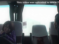 Pussy tryouts on the bus