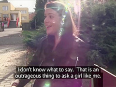 PublicAgent Sexy student creampied outdoors