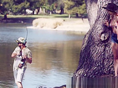 PORNFIDELITY Iris Rose Uses Her Perky Young Tits on Dirty Old Man