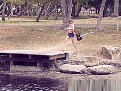 PORNFIDELITY Iris Rose Uses Her Perky Young Tits on Dirty Old Man