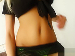 Sweetie Sabrina Rose fucked by two guys and glazed