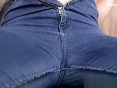 Sweet girl fingers and toys her meaty cunt