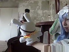 Yummy Yoshino sucks on her lovers large dong