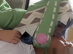 Yummy Yoshino sucks on her lovers large dong