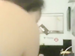 Hot Asian babe riding my cock