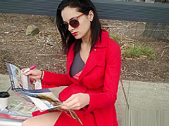 Hot hairy lesbian brunettes fuck in bedroom