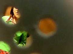 Schoolgirl covered in pee after pleasing cock