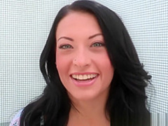 Teen hankering a good dick filling her tight hole