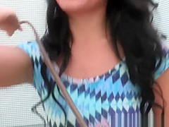 Teen hankering a good dick filling her tight hole