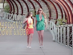 PORNFIDELITY- Angela White and Kelly Madison Get Showered in FOUR Cumshots!