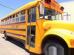 Digital Playground- School Bus Driver Comforts Sad Student With His Dick