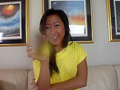 His first Asian with a bubble butt