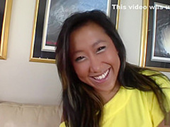 His first Asian with a bubble butt