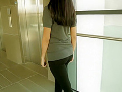 Beautiful latin girl Ruth Medina spreads her big ass