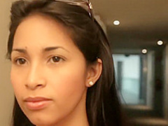 Beautiful latin girl Ruth Medina spreads her big ass