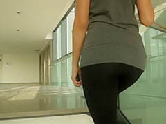 Beautiful latin girl Ruth Medina spreads her big ass