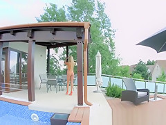 Ass Traffic skinny funny blonde interviewed before screaming anal sex