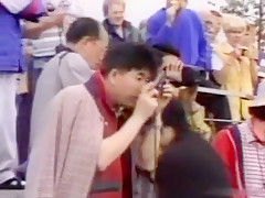 Danish Blond girl fucked in public