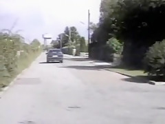 Danish Blond girl fucked in public