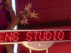 Steamy group banging scene